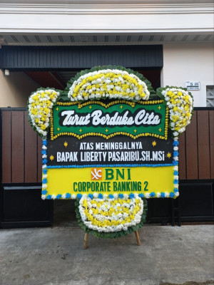 Papan Bunga Duka di Bagan Deli