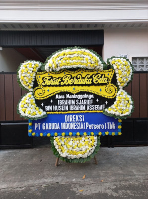 Papan Bunga Duka di Bagan Deli